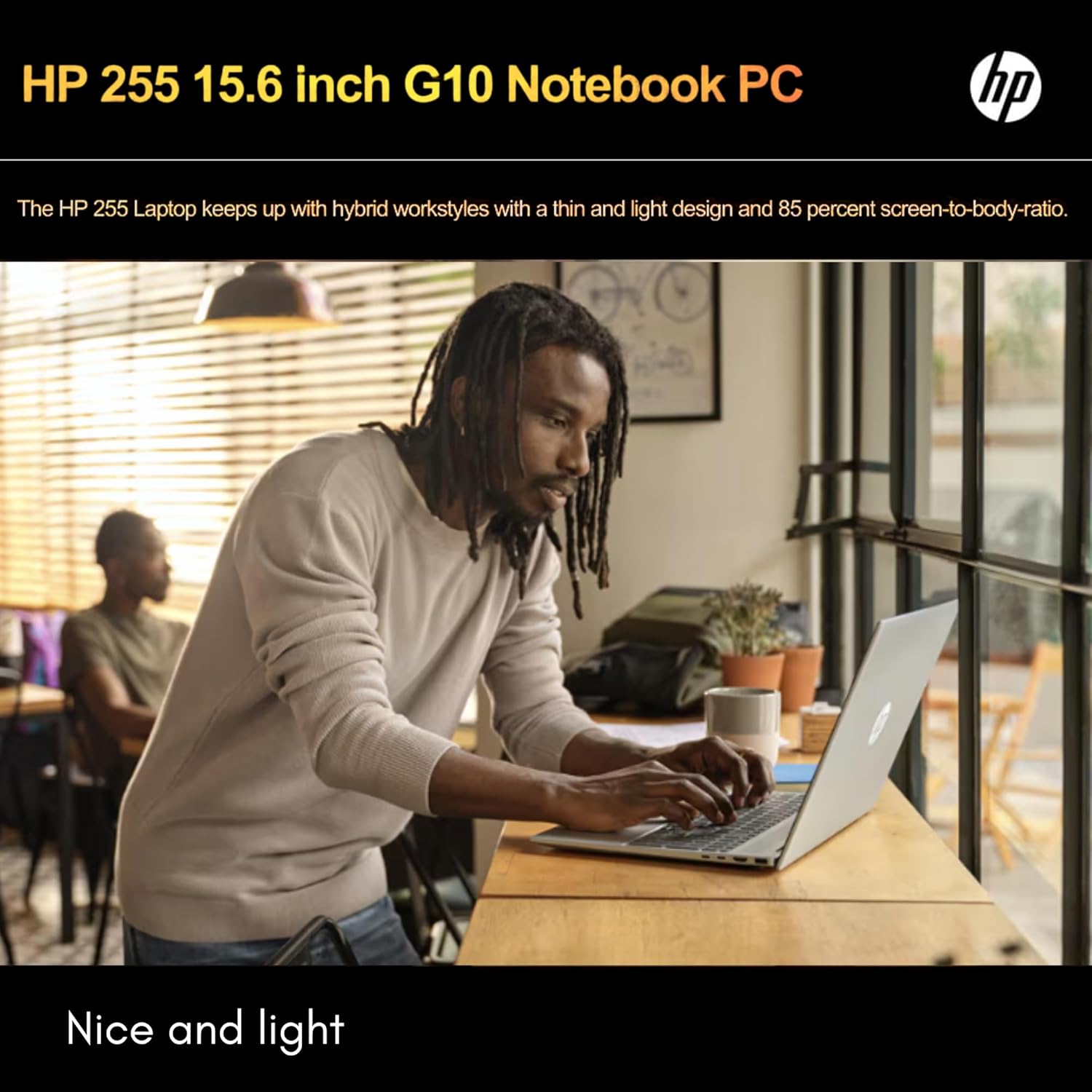 HP Newest 255 G10 Laptop for Home or Work, 16GB RAM, 1TB SSD, 15.6" Full HD, Ryzen 3 7330U (Beat Intel i5-1135G7), Ethernet Port, HDMI, USB-C, Windows 11 Pro, Business and Fun Ready (2024)-3