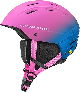 OutdoorMaster MIPS Ski Helmet - Kelvin II MIPS Snow Sport Helmet Snowboard Helmet for Men Women & Youth