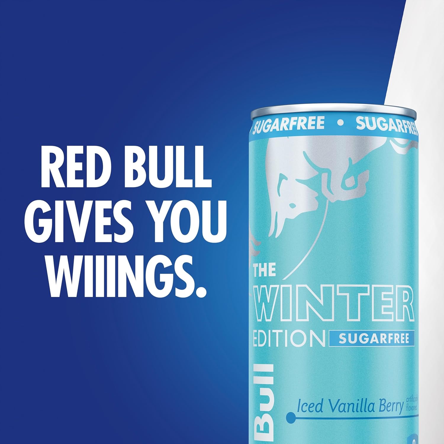 Red Bull Winter Edition Sugar Free Energy Drink, Iced Vanilla Berry, 12 fl.oz. can, Case of 24 cans, 114mg Caffeine, Taurine & B Vitamins-3