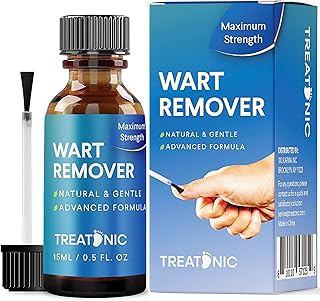 Maximum Strength Wart Remover: Fast-Acting Wart Removal, Painlessly Removers Plantar, Common, Flat Wart Treatment Freeze Off