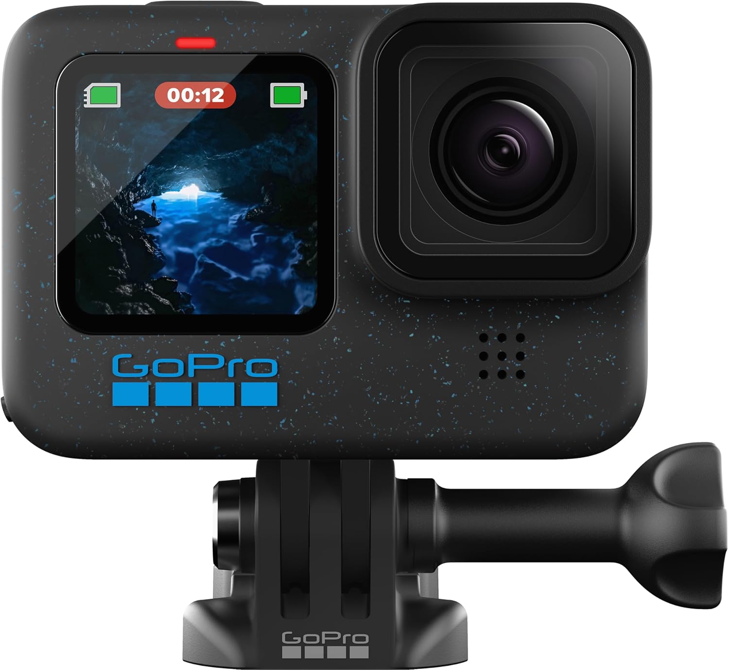 GoPro Hero12 Black E-Commerce Package - Waterproof Action Camera with 5.3K60 Ultra HD Video, 27MP Photos, HDR, 1/1.9" Image Sensor, Live Streaming, Webcam, Stabilization-3