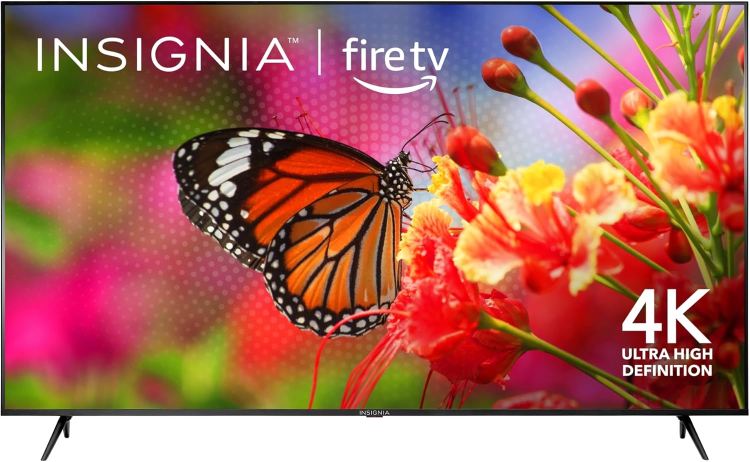 INSIGNIA 70-inch Class F50 Series LED 4K UHD Smart Fire TV with Alexa Voice Remote (NS-70F501NA25)-0