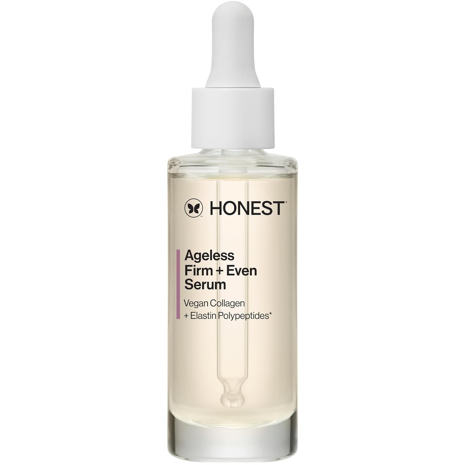 Honest Beauty Ageless Firm and Even Serum | Powered by Vegan Collagen and Elastin Polypeptides | Firmer-Looking Skin and Even Tone | Fragrance Free, EWG Verified, Vegan, Cruelty-Free | 1 fl oz-0