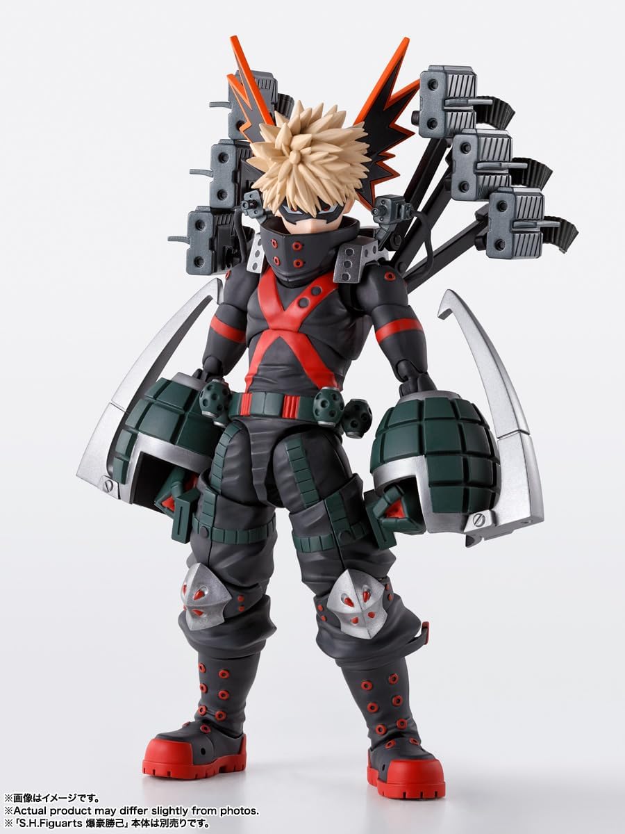 TAMASHII NATIONS - My Hero Academia - Izuku Midoriya & Katsuki Bakugou Plus Ultra Option Parts Set, Bandai Spirits S.H.Figuarts Action Figure-11