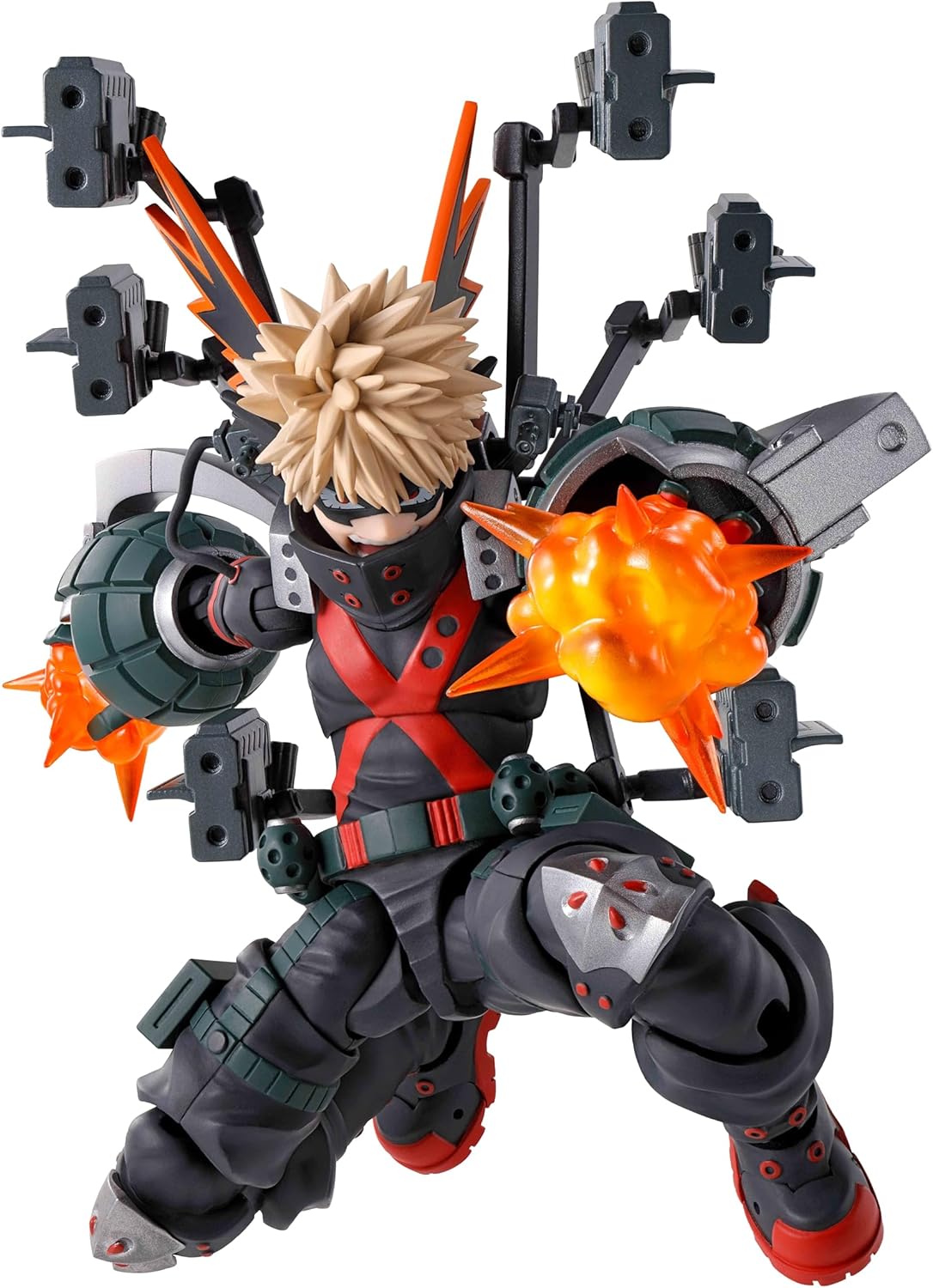 TAMASHII NATIONS - My Hero Academia - Izuku Midoriya & Katsuki Bakugou Plus Ultra Option Parts Set, Bandai Spirits S.H.Figuarts Action Figure-2