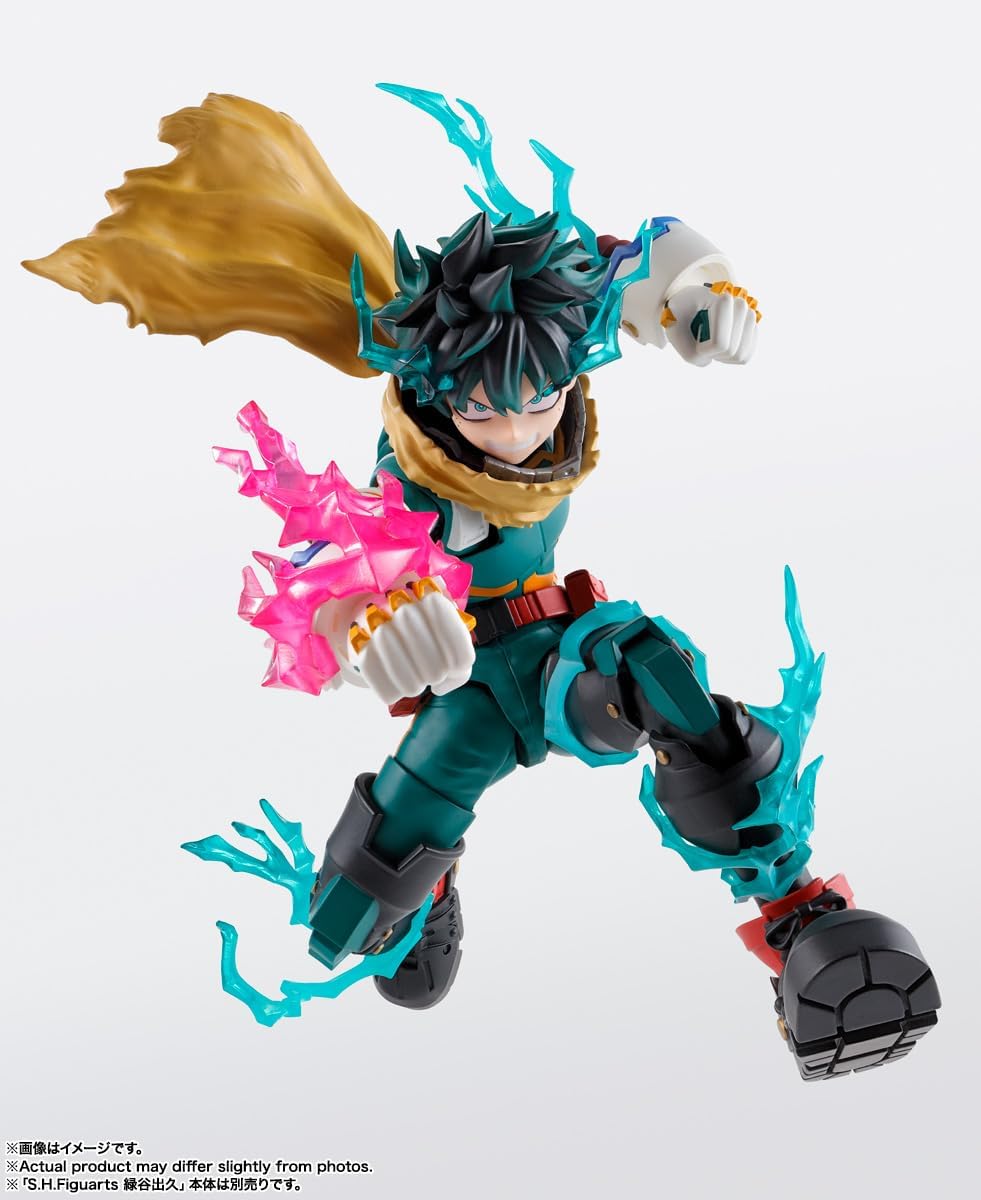 TAMASHII NATIONS - My Hero Academia - Izuku Midoriya & Katsuki Bakugou Plus Ultra Option Parts Set, Bandai Spirits S.H.Figuarts Action Figure-5