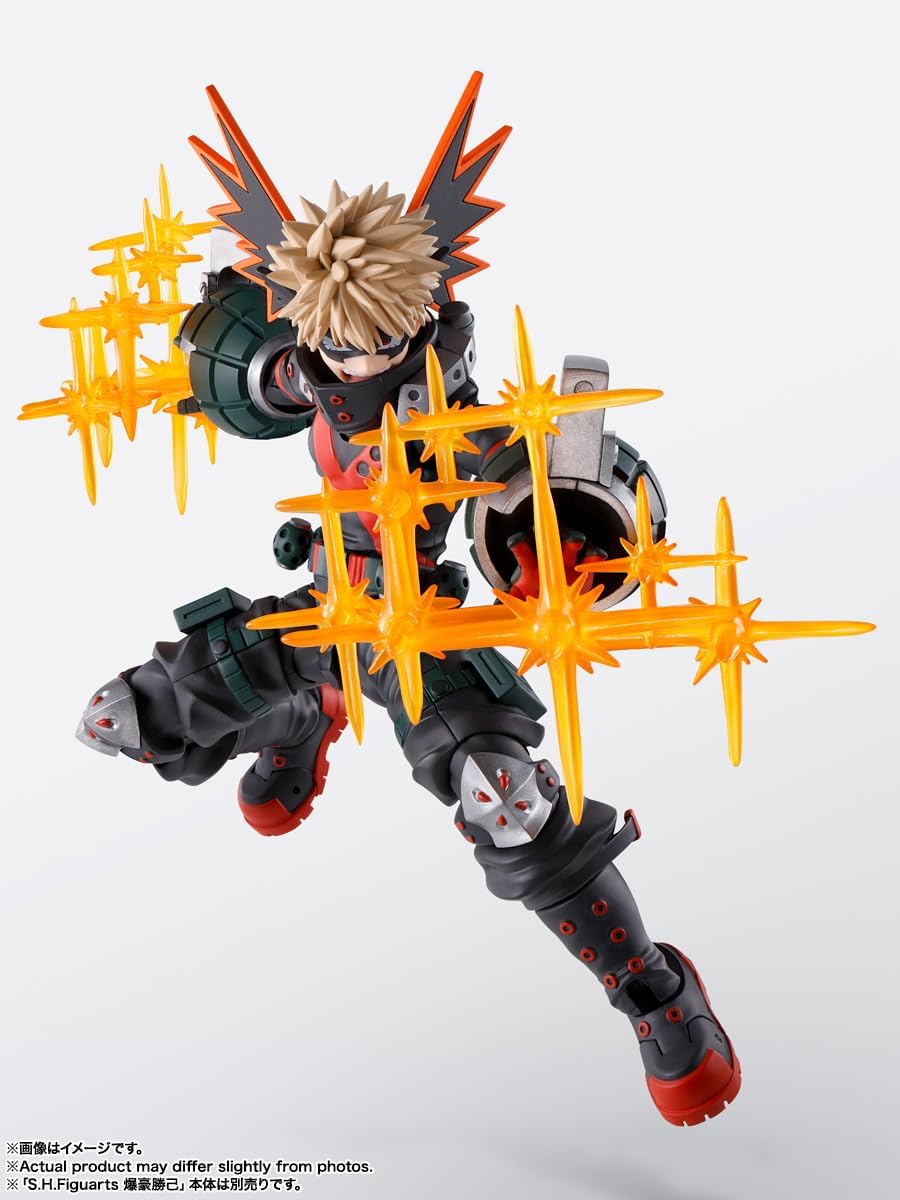 TAMASHII NATIONS - My Hero Academia - Izuku Midoriya & Katsuki Bakugou Plus Ultra Option Parts Set, Bandai Spirits S.H.Figuarts Action Figure-8