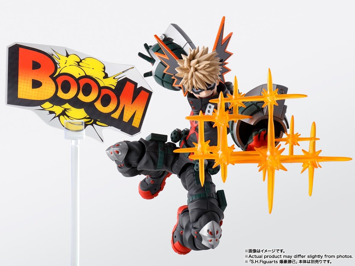 TAMASHII NATIONS - My Hero Academia - Izuku Midoriya & Katsuki Bakugou Plus Ultra Option Parts Set, Bandai Spirits S.H.Figuarts Action Figure-9