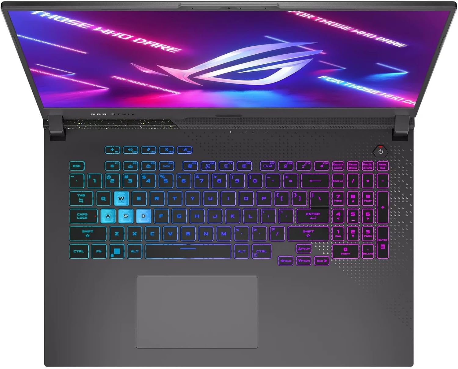 ASUS ROG Strix G17 G713 Gaming Laptop 17.3" WQHD IPS 240Hz AMD 12-Core Ryzen 9 7845HX (>i9-12900H) 32GB RAM 2TB SSD GeForce RTX 4060 8GB USB-C RGB Backlit Fast Charging Win11 w/ICP Accessory-2