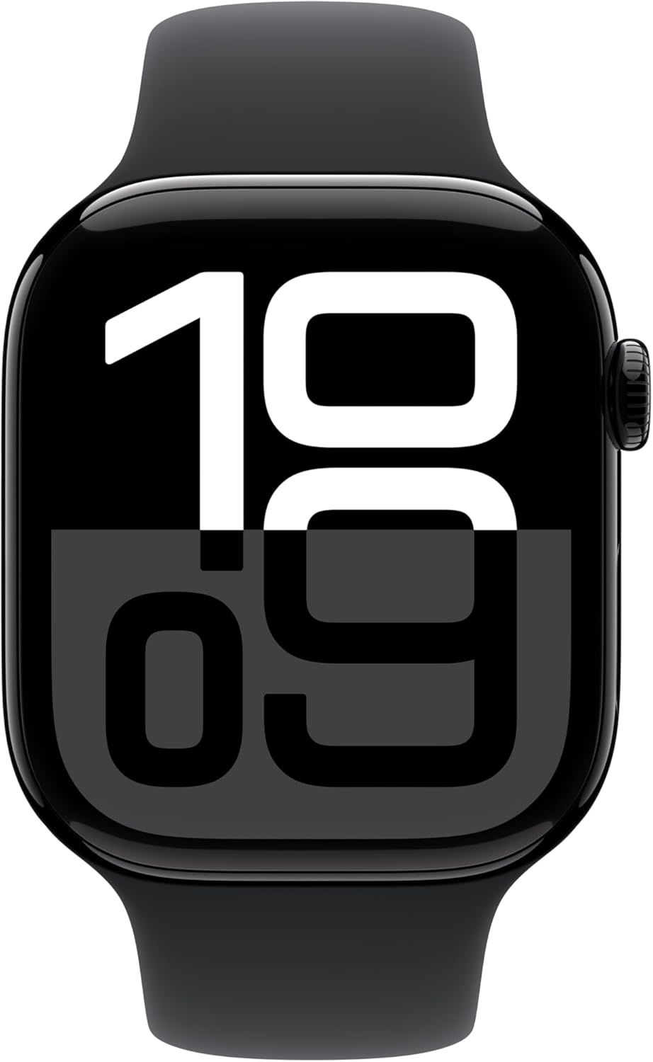 Apple Watch Series 10 [GPS 46mm case] Smartwatch with Jet Black Aluminium Case with Black Sport Band - M/L. Fitness Tracker, ECG App, Always-On Retina Display, Water Resistant-2