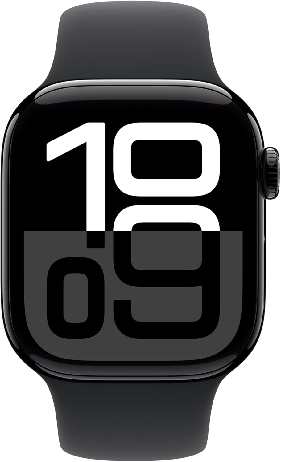 Apple Watch Series 10 [GPS 42mm case] Smartwatch with Jet Black Aluminium Case with Black Sport Band - S/M. Fitness Tracker, ECG App, Always-On Retina Display, Water Resistant-2