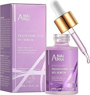 ANAI RUI 10% Tranexamic Acid Serum With Niacinamide,Arbutin,Ceramide, for Uneven Skin Tone 1.05 FL.Oz