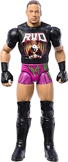 Mattel WWE Rob Van Dam Action Figure, Main Event Series #151 6-inch Collectible with 10 Articulation Points & Life-Like Look