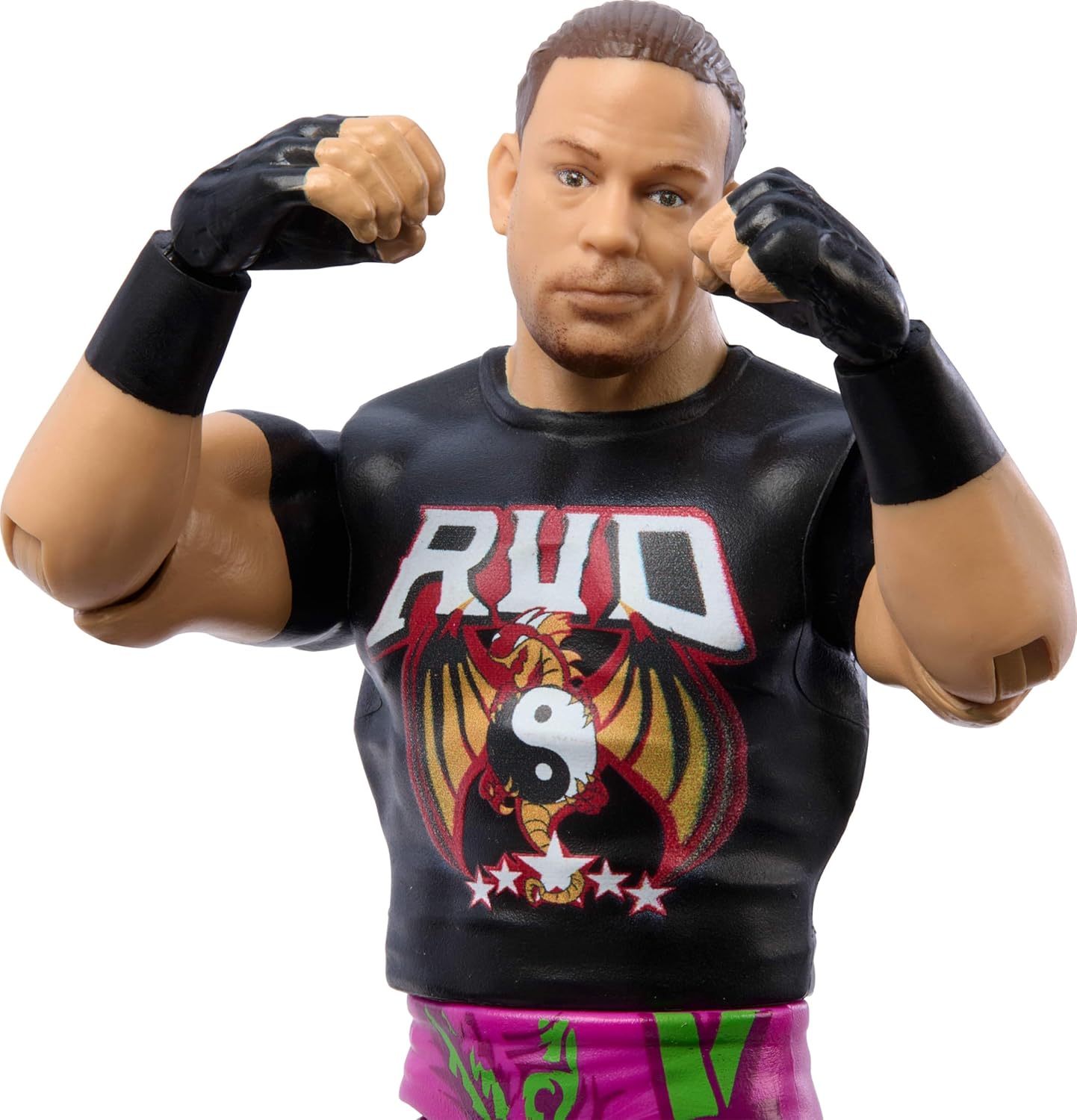 Mattel WWE Rob Van Dam Action Figure, Main Event Series #151 6-inch Collectible with 10 Articulation Points & Life-Like Look-2