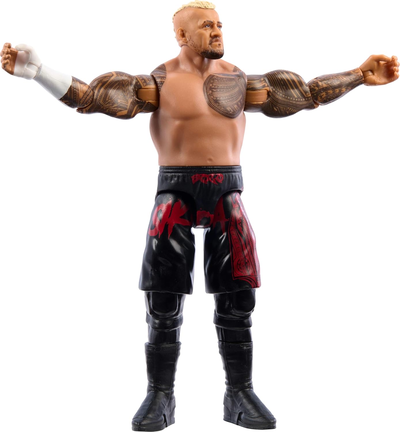 Mattel WWE Solo Sikoa Action Figure, Main Event Series #151 6-inch Collectible with 10 Articulation Points & Life-Like Look-3