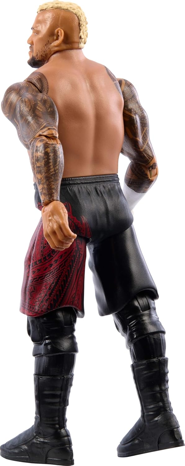 Mattel WWE Solo Sikoa Action Figure, Main Event Series #151 6-inch Collectible with 10 Articulation Points & Life-Like Look-4