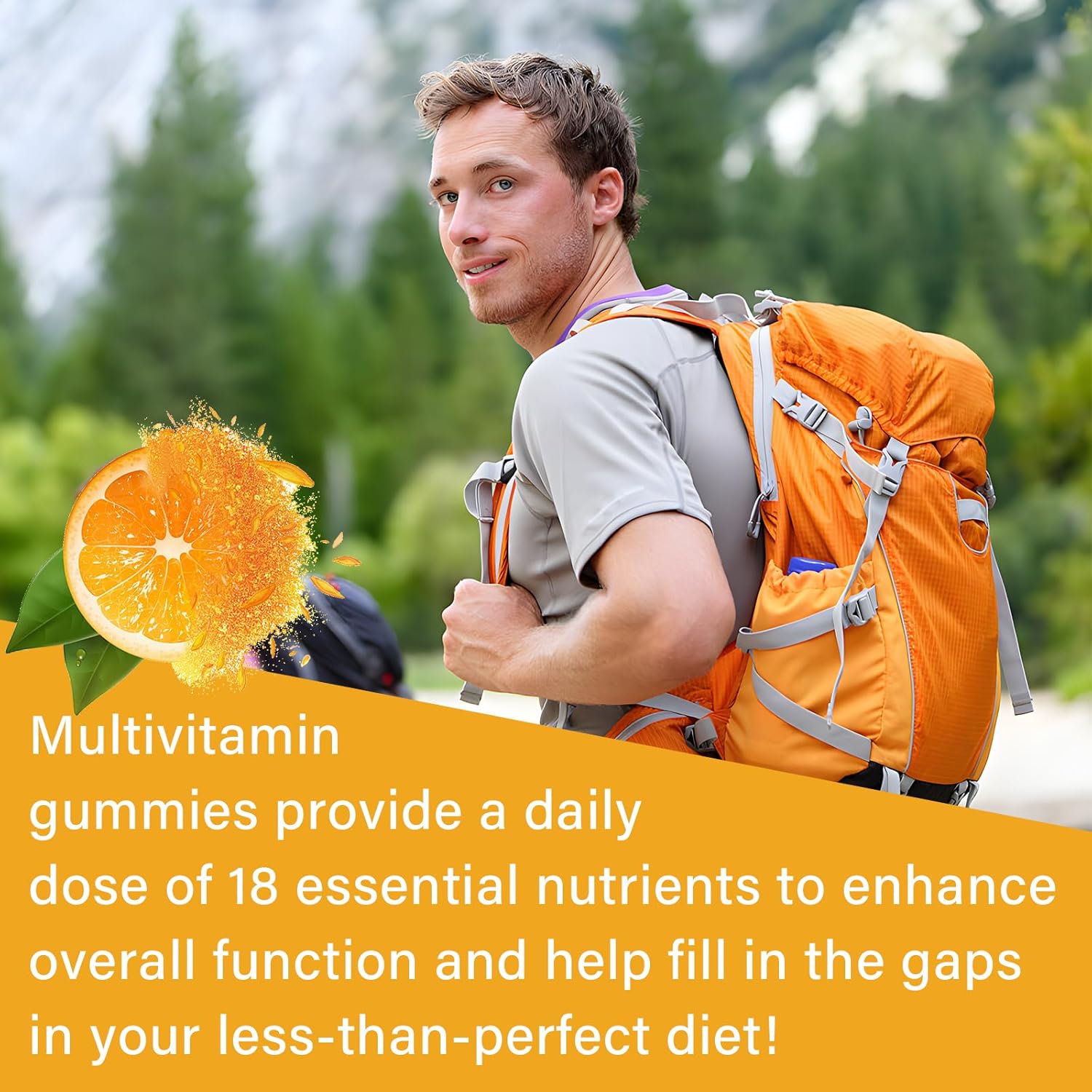 Gummy Vitamins - Multivitamins for Women, Mens Multivitamin Gummies, Chewable Bear Vitamin for Adults, Women's & Men's Multi Supplements-6